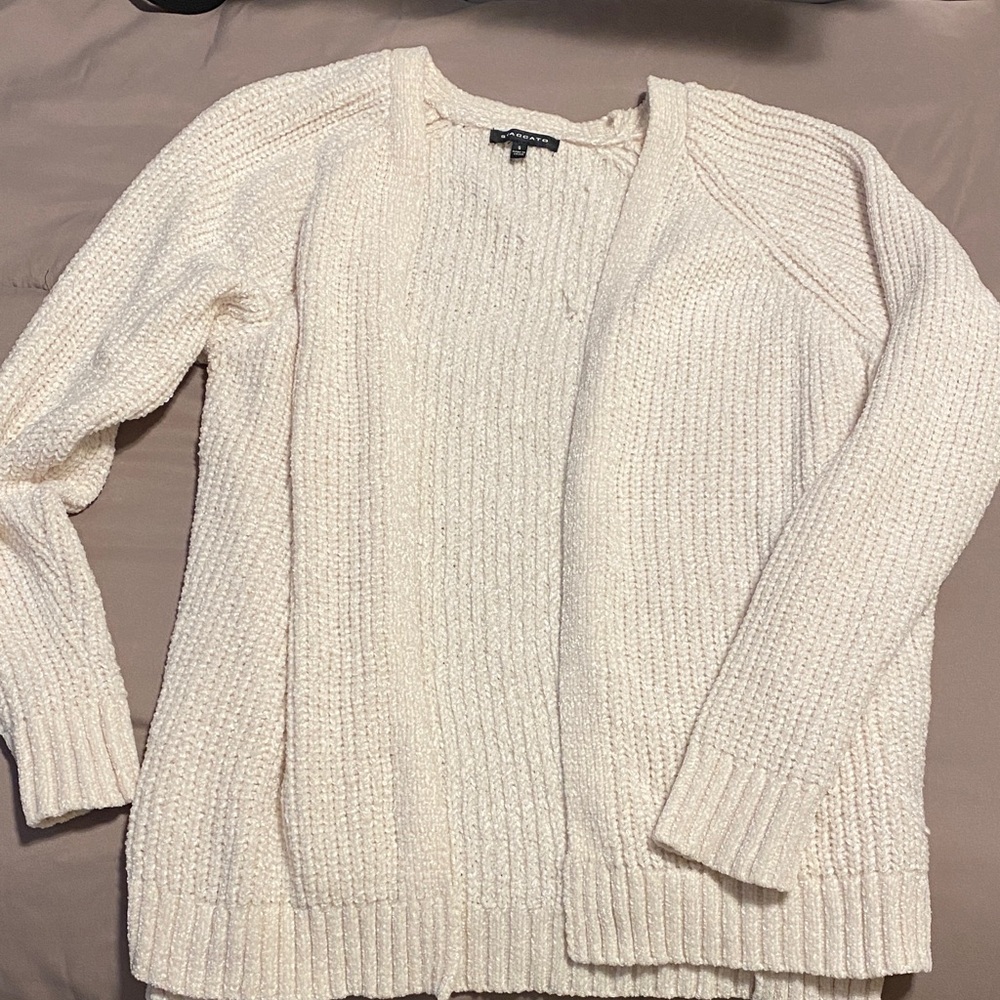 Staccato Women's Cream Cardigan Sweater